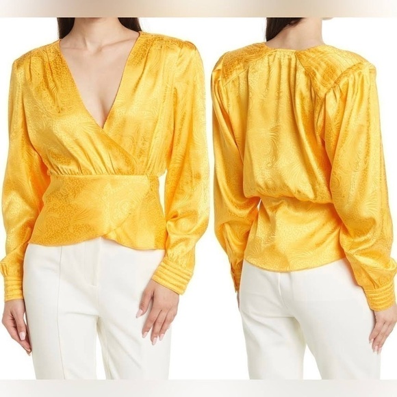 Ronny Kobo Gold Yellow Top S - Picture 2 of 12